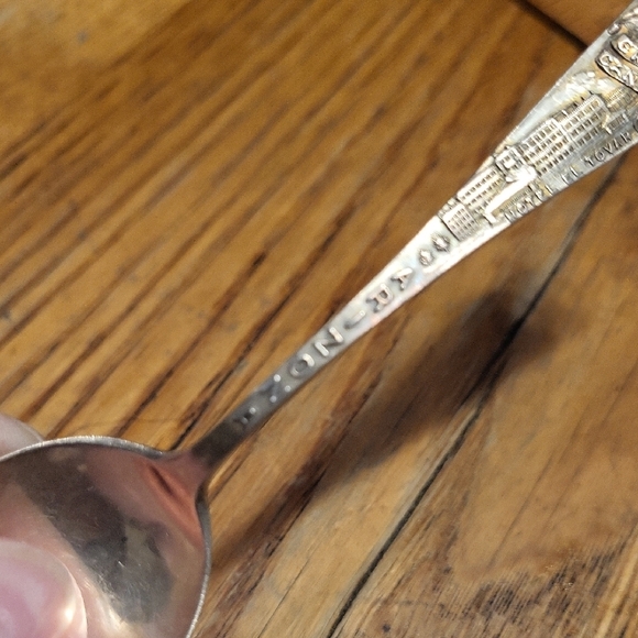 Sterling Silver Grand Canyon Spoon with Decorative Handle - Picture 3 of 6